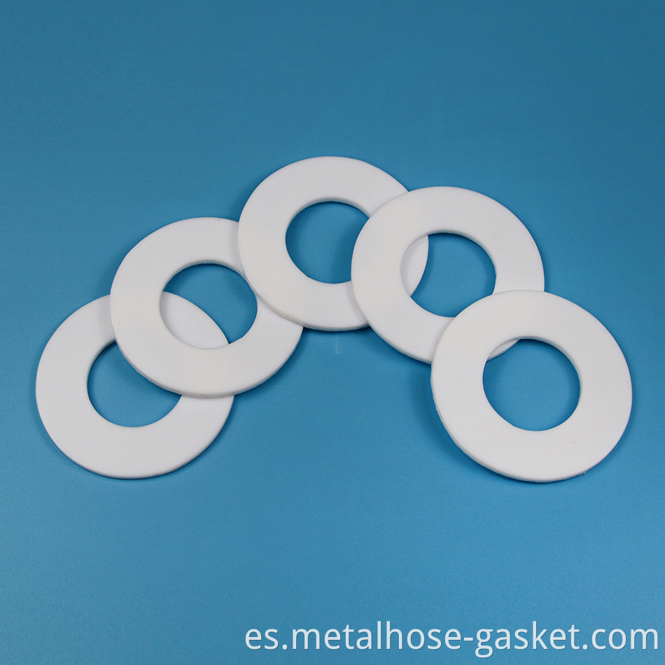 High performance PTFE flat washer gasket